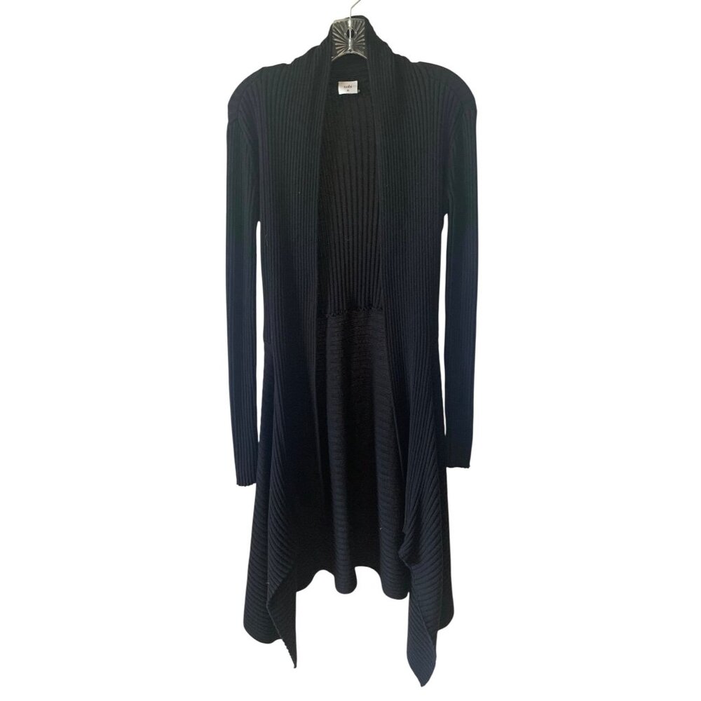 Cabi Solid Black Sweetheart Ribbed Asymmetrical H… - image 2